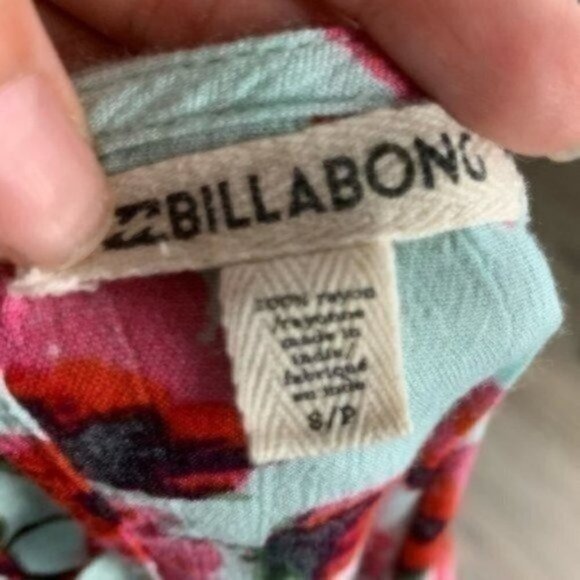 Billabong Floral Mini Slip Dress - Picture 3 of 3